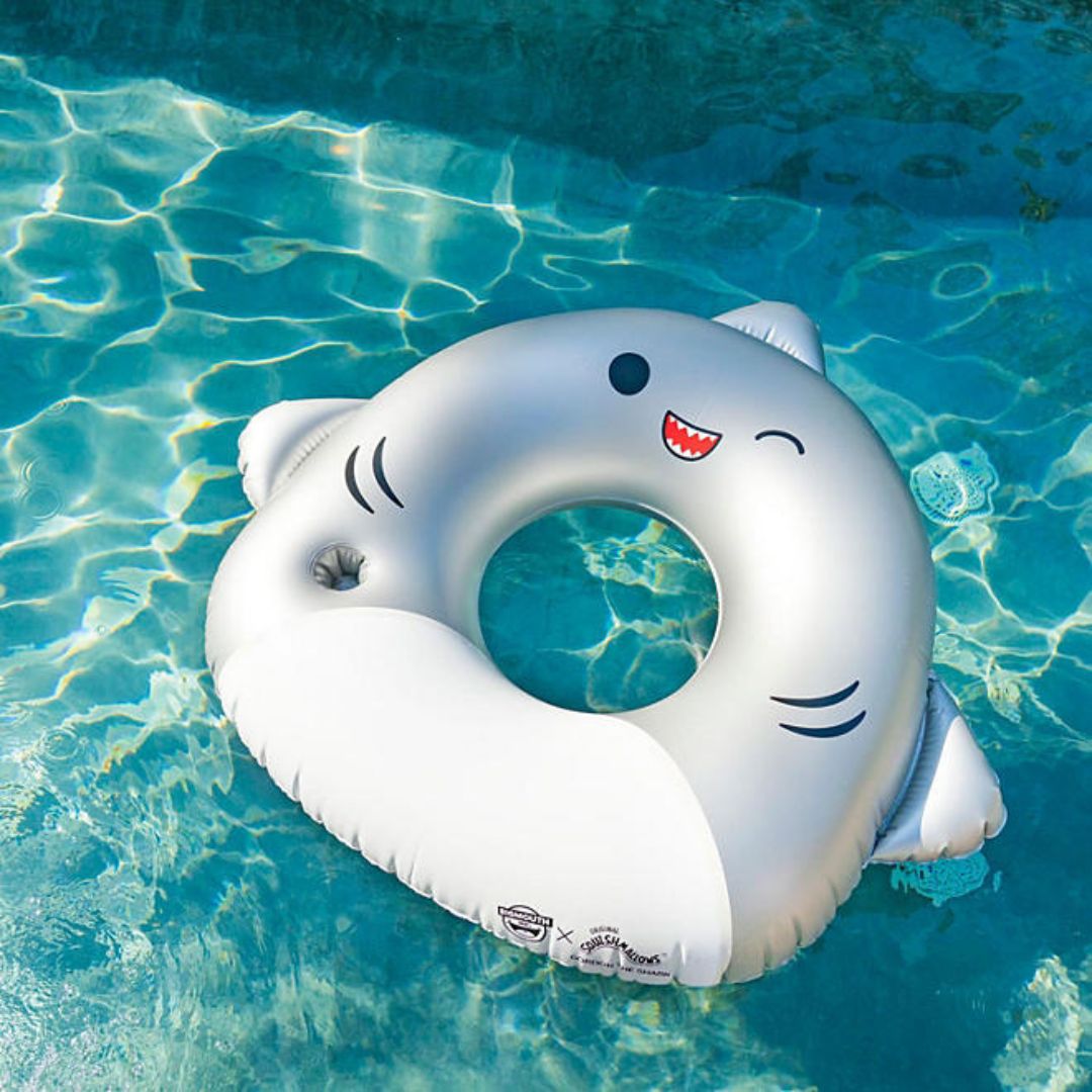 BigMouth X Squishmallows Inflatable Ring Pool Float With Built-In Cuph ...