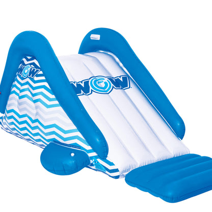 WOW Sports Cascade Pool Slide, Inflatable Slide with Sprinkler