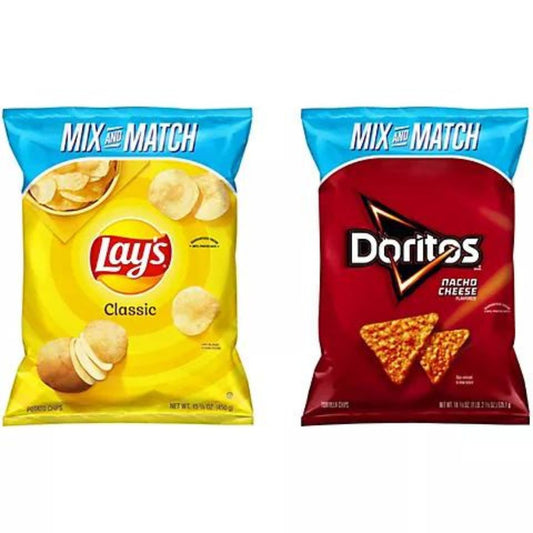 Doritos Nacho Cheese and Lay's Classic - Pick n' Pack