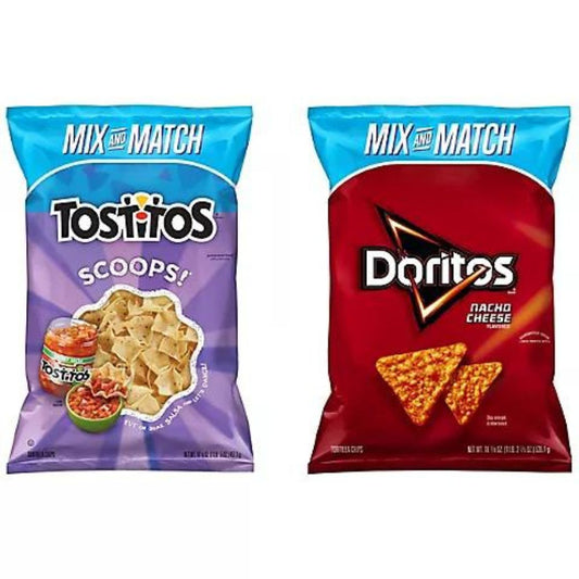 Doritos Nacho Cheese and Tostitos Scoops - Pick n' Pack