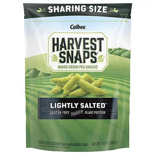 Harvest Snaps Lightly Salted Green Pea Crisps 14 oz.