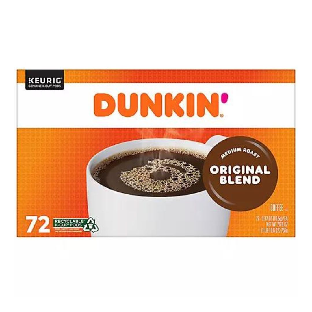 Dunkin' Donuts Original Blend K-Cup Pods, 72 ct.