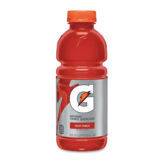 Gatorade Fruit Punch Sports Drink 20 Oz. Pack Of 24