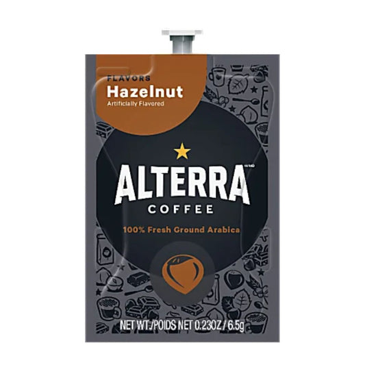 FLAVIA Coffee ALTERRA Single-Serve Coffee Hazelnut, Box Of 100