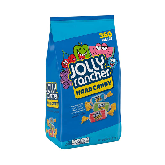 Jolly Rancher Assorted Hard Candy, Assorted Flavors, 5-Lb Bag