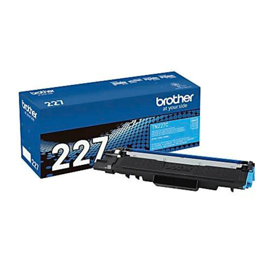 Brother TN-227 High-Yield Cyan Toner Cartridge, TN-227C