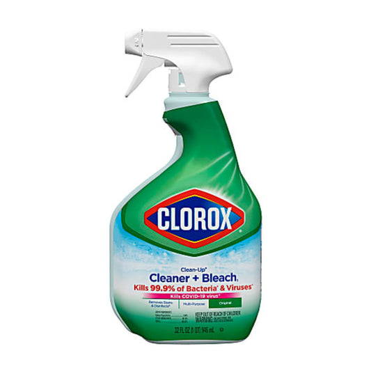 Clorox Clean-Up All Purpose Cleaner with Bleach Spray Bottle, Original 32 fl. oz.