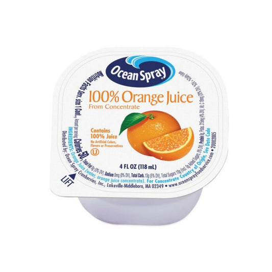 Ocean Spray Orange Juice 4 Oz. Pack Of 48 Cups