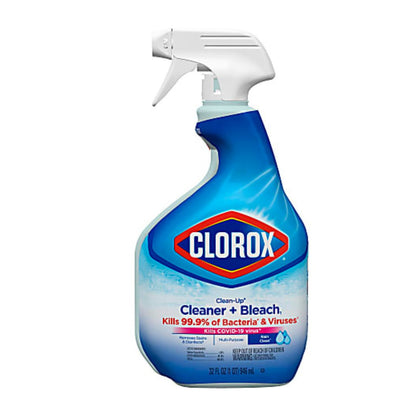 Clorox Clean-Up All Purpose Cleaner with Bleach, Spray Bottle, Rain Clean 32 fl. oz.