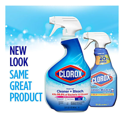 Clorox Clean-Up All Purpose Cleaner with Bleach, Spray Bottle, Rain Clean 32 fl. oz.
