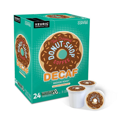 Donut Shop Single-Serve Coffee K-Cup, Decaffeinated, Box Of 24