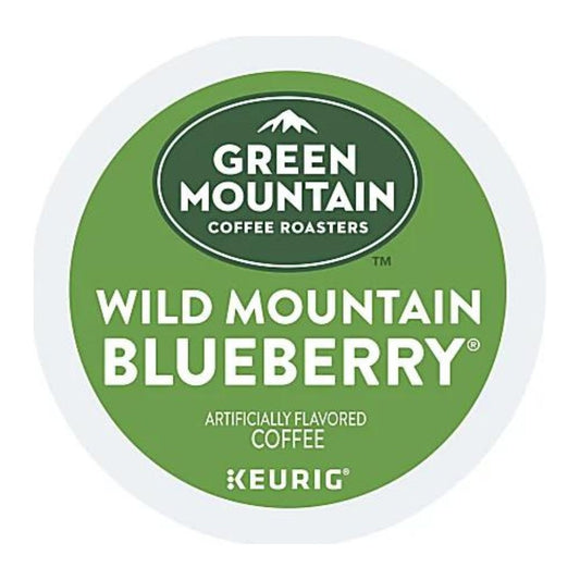 Green Mountain Coffee Single-Serve Coffee K-Cup Pods, Fair Trade Wild Mountain Blueberry, Box Of 24