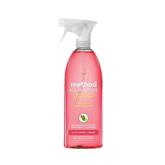 Method All-Purpose Spray, Pink Grapefruit Scent 28oz. Bottle