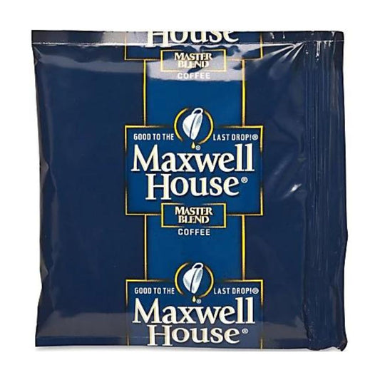 Maxwell House Single-Serve Coffee Packets, Master Blend, Box Of 42