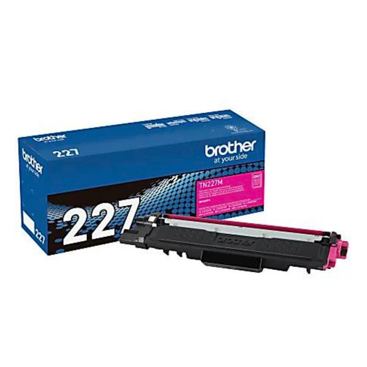 Brother TN-227 High-Yield Magenta Toner Cartridge, TN-227M