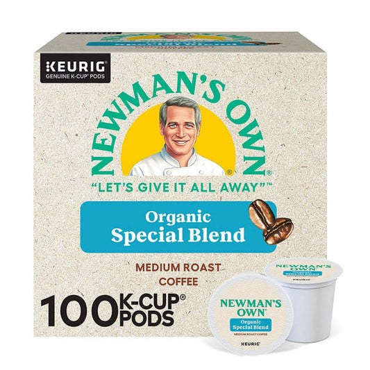 Newman's Own Organics Coffee K-Cup Pods, Special Blend 100 ct.