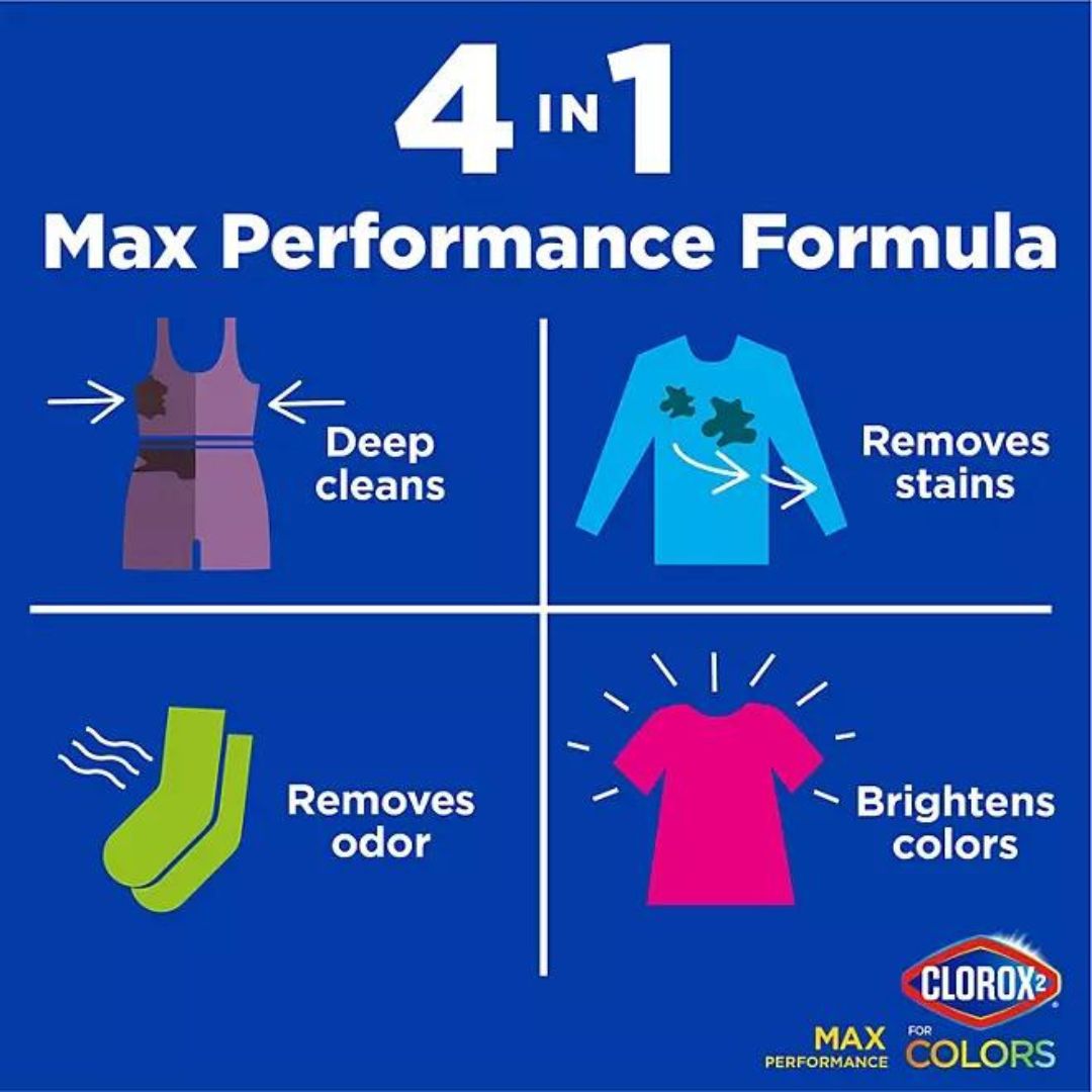 Clorox 2 for Colors - Max Performance Stain Remover and Color Brightener 12.75 fl. oz.