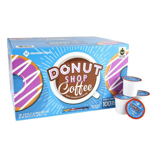 Member’s Mark Fair Trade Certified Donut Shop Coffee100 ct.