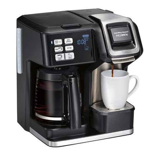 Hamilton Beach FlexBrew 2-in-1 Coffee Maker with Auto Shutoff