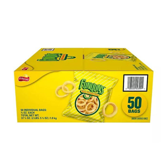 Funyuns Snack Size 0.75 oz. 50bags per Pack