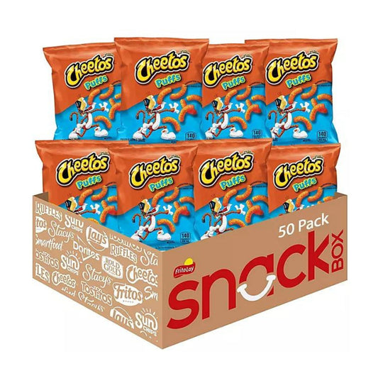 Cheetos Puffs Cheese Flavored Snacks 50bags per Pack