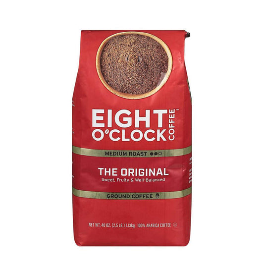 Eight O'Clock Ground Coffee, The Original 40 oz.