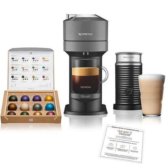 Nespresso Vertuo Next Coffee And Espresso Maker with Aeroccino 3 Milk Frother