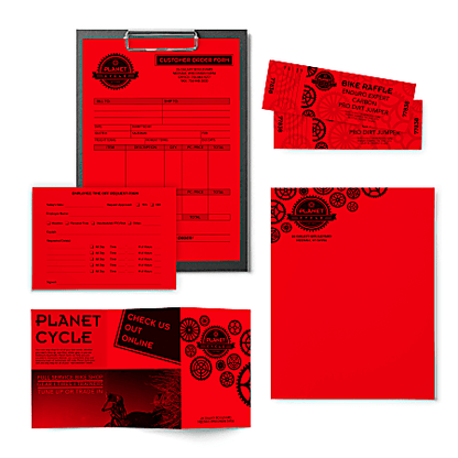 Astrobrights Colored Multi-Use Print & Copy Paper, Letter Size 8 1/2" x 11", 24 Lb, Re-Entry Red, Ream Of 500 Sheets