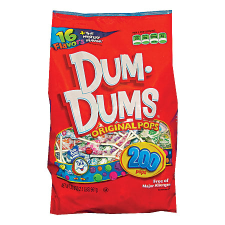 Dum Dum Pops Bag Pack Of 200