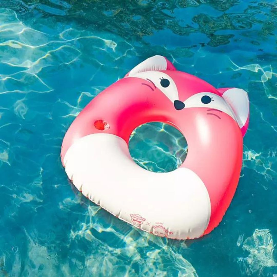 BigMouth x Squishmallows Inflatable Ring Pool Float With Built-In Cupholder (Assorted Styles)